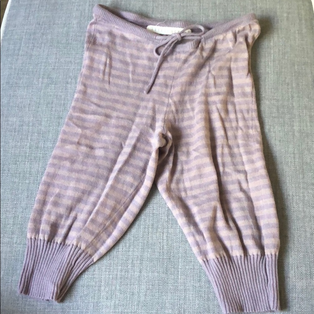 Little McNeal drawstring stripe pants